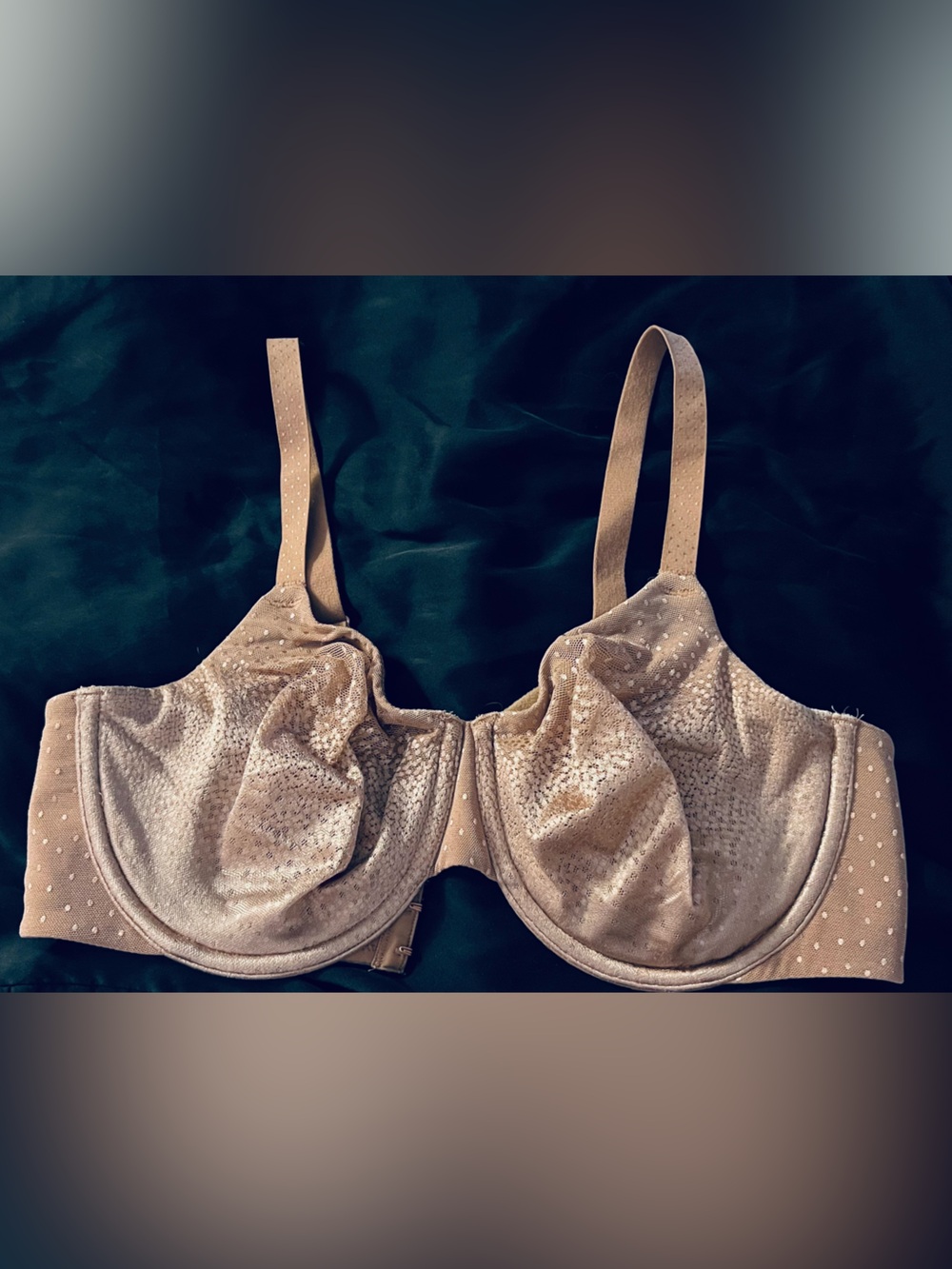 Wacoal Back Appeal Underwire Bra 36DD Nude Taupe 855303